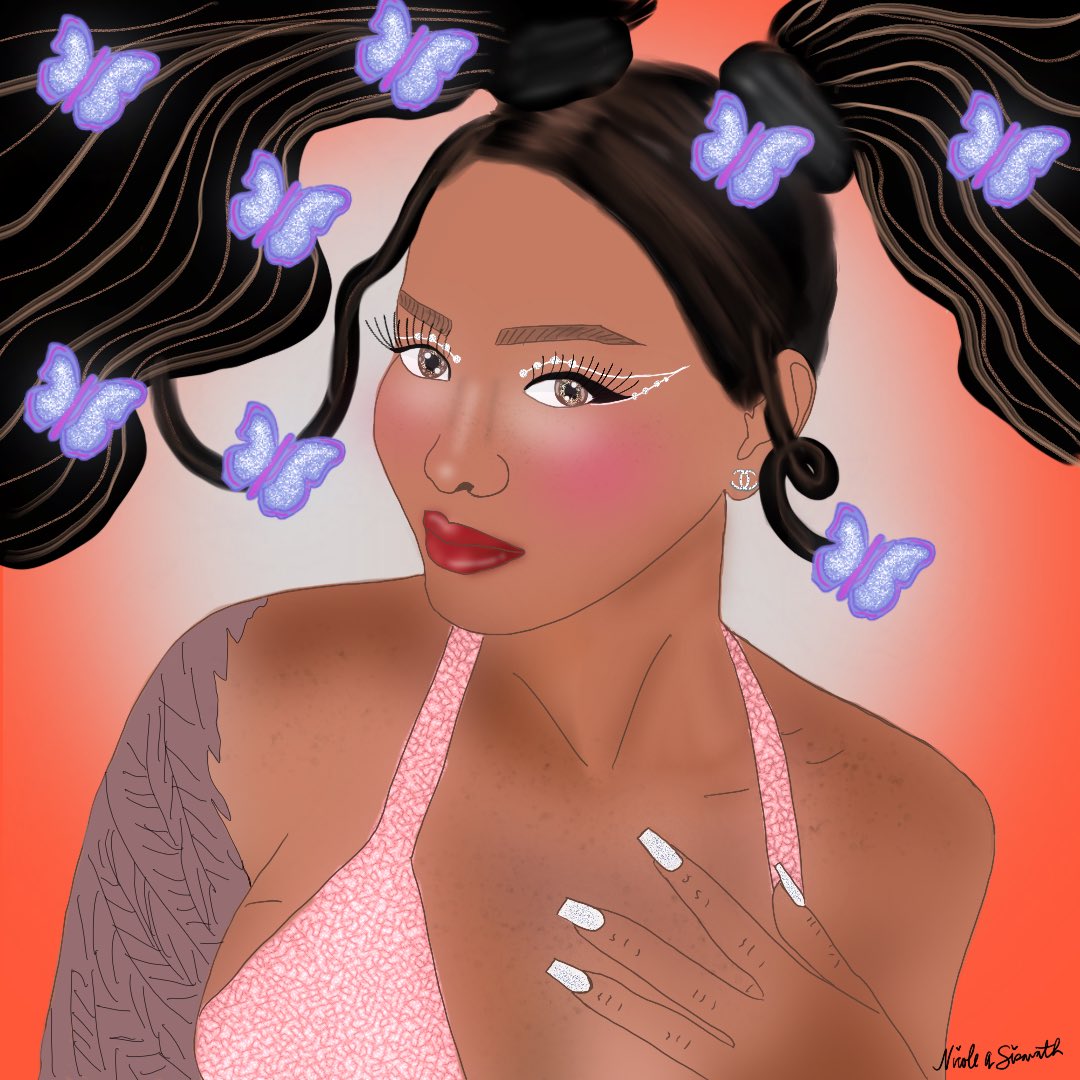 I’m drawing <a href="/bellapoarch/">Bella Poarch</a> untl@she notices them. 64 layers and 6 hours later. #bellapoarch #pandabotznft #pandabotz #nft #nftart #NFTdrops #NFTdrop #santorinimoon #digitalillustration #digitalillustrator #digitalartist #procreate #therapydrawings #filipina #pinay #ipad #ipencil