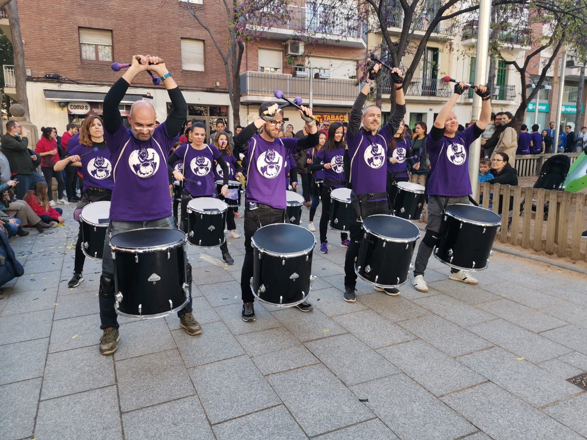 tokatoms_bcn's tweet photo. Ho vam donar tot al #retocam22 ! Contents, agraïts i amb ganes de més💜🕺🥳🥁💥🔝 https://t.co/aJHAgntbl1