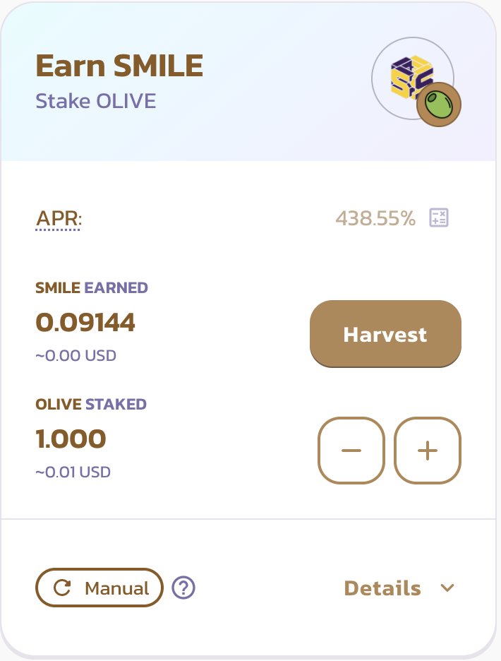 OliveCashBsc's tweet photo. #BSC
 The @SmileSwap1 farm and pool are live now! 
Stake Olive to earn SMILE. 
 Stake SMILE/BNB to earn Olive.
https://t.co/Fyjnz5uXKR https://t.co/N85uiRpx2f