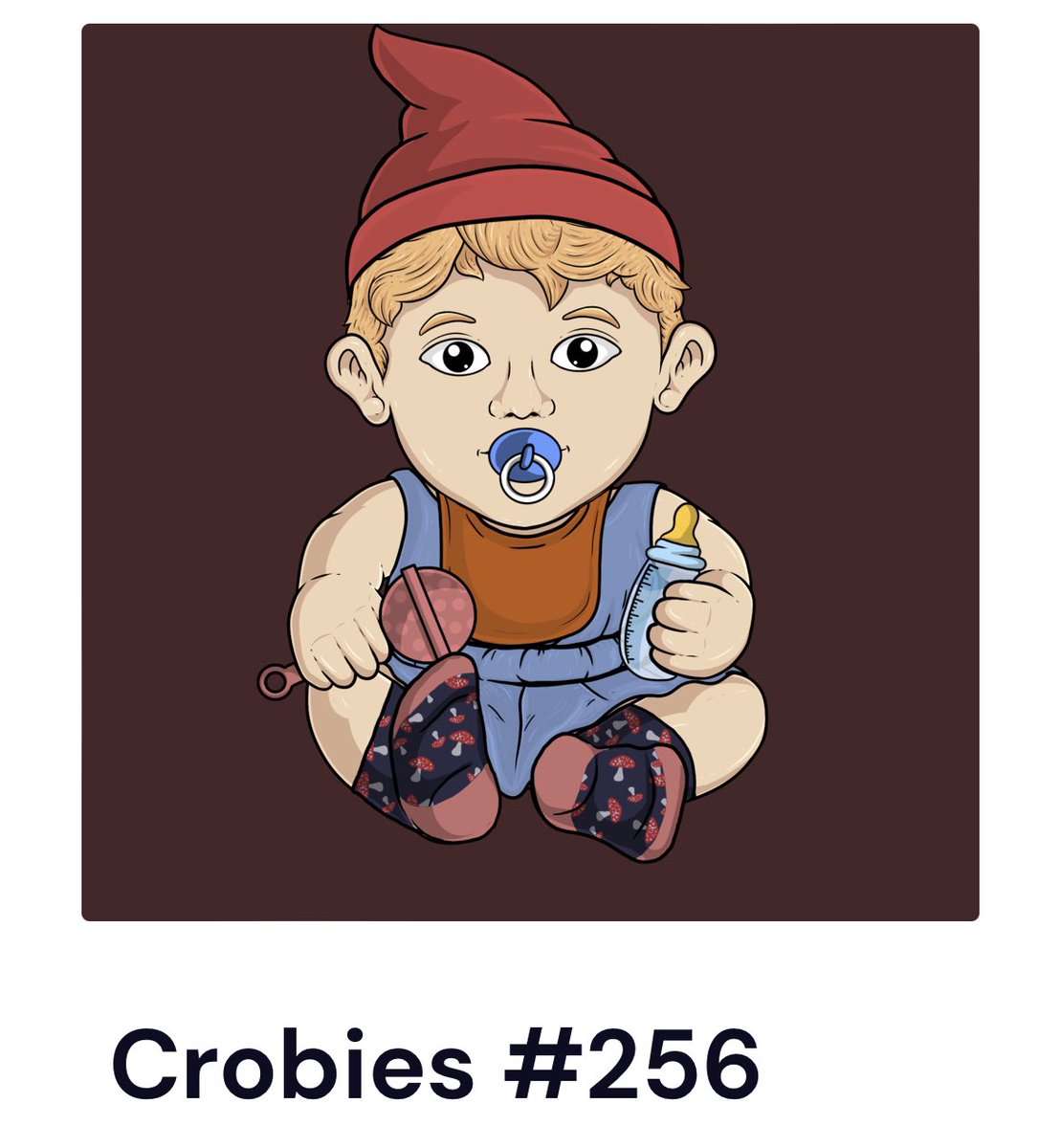 kiatloong's tweet photo. Born 3 Apr 2022 to Dad (#1615) and Mum (#1926). Welcome #crobies #256 #crofam @CroGnomes https://t.co/bUcAvooihs