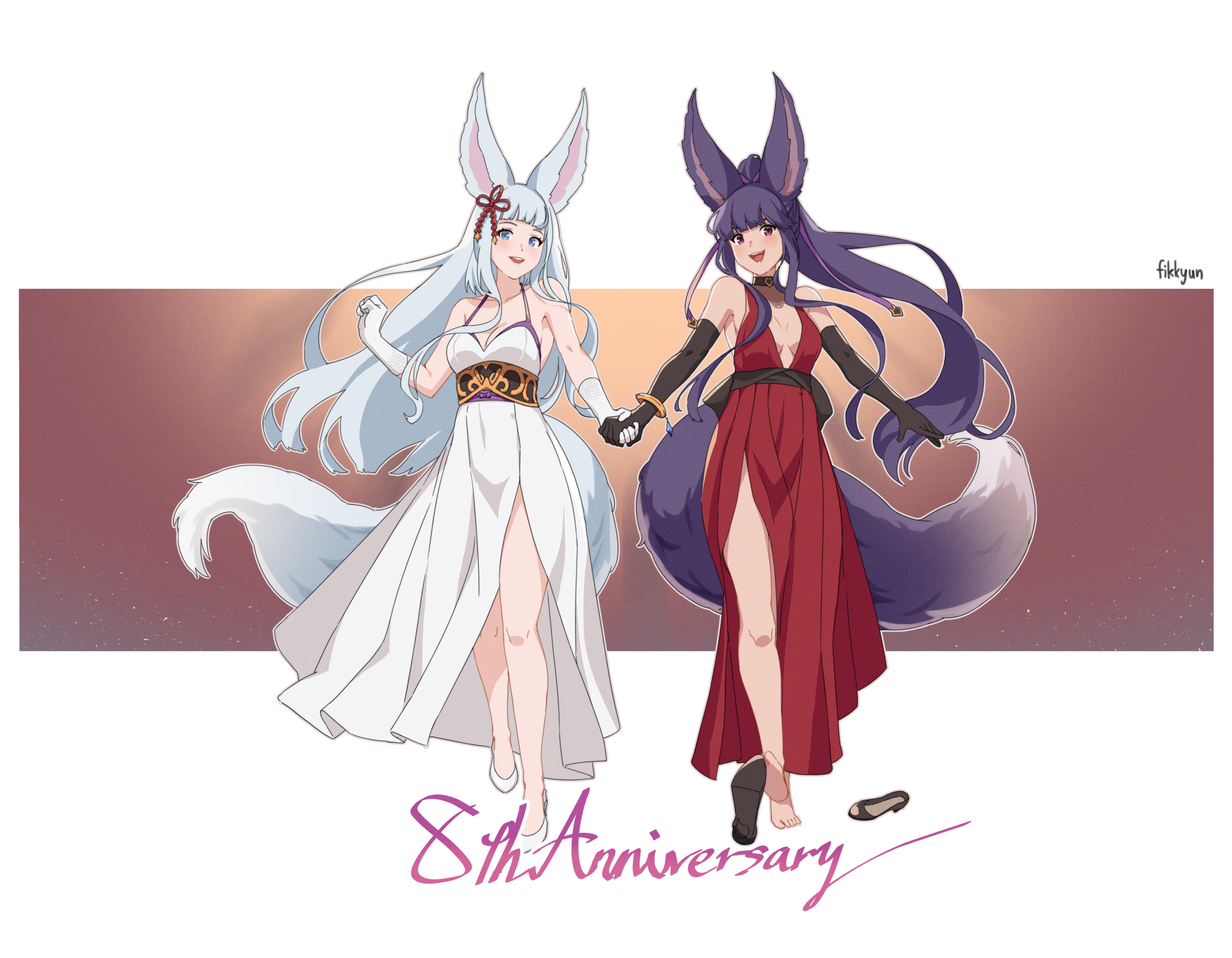 Fik Belated 8th Anniversary ユエル ソシエ グラブル T Co 3bmlbszqus Twitter