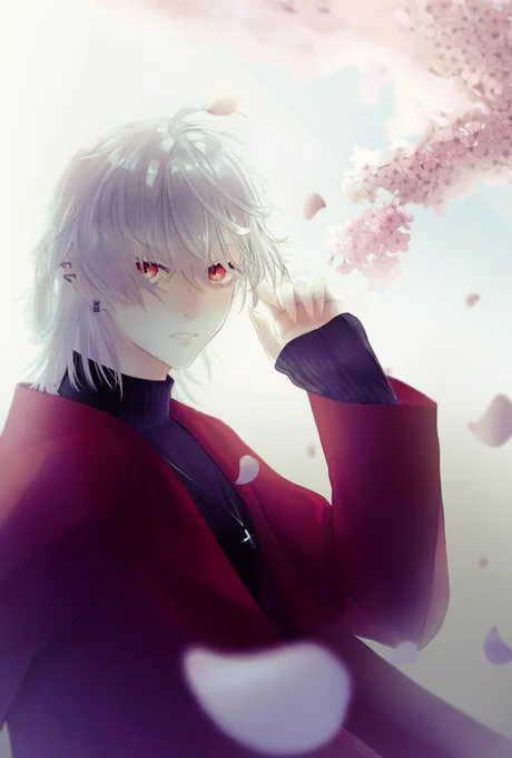 withハーフアップの姿を描きたかっただけ #KuzuArt 