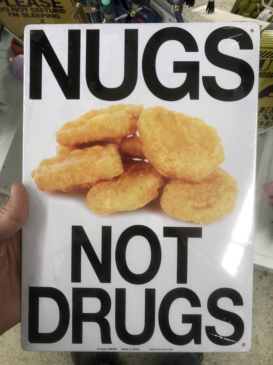 Always_Negative's tweet photo. @eddiepence, I saw this sign and thought of you. 🤘🏼😊
#TheRalphReport #TRR #TheRearAdmiral #EddieGahuff #SheriffOfGhostTown #ChickenNuggets #NugsNotDrugs #TheGarmy #3StarGeneral https://t.co/5ECCw39tna