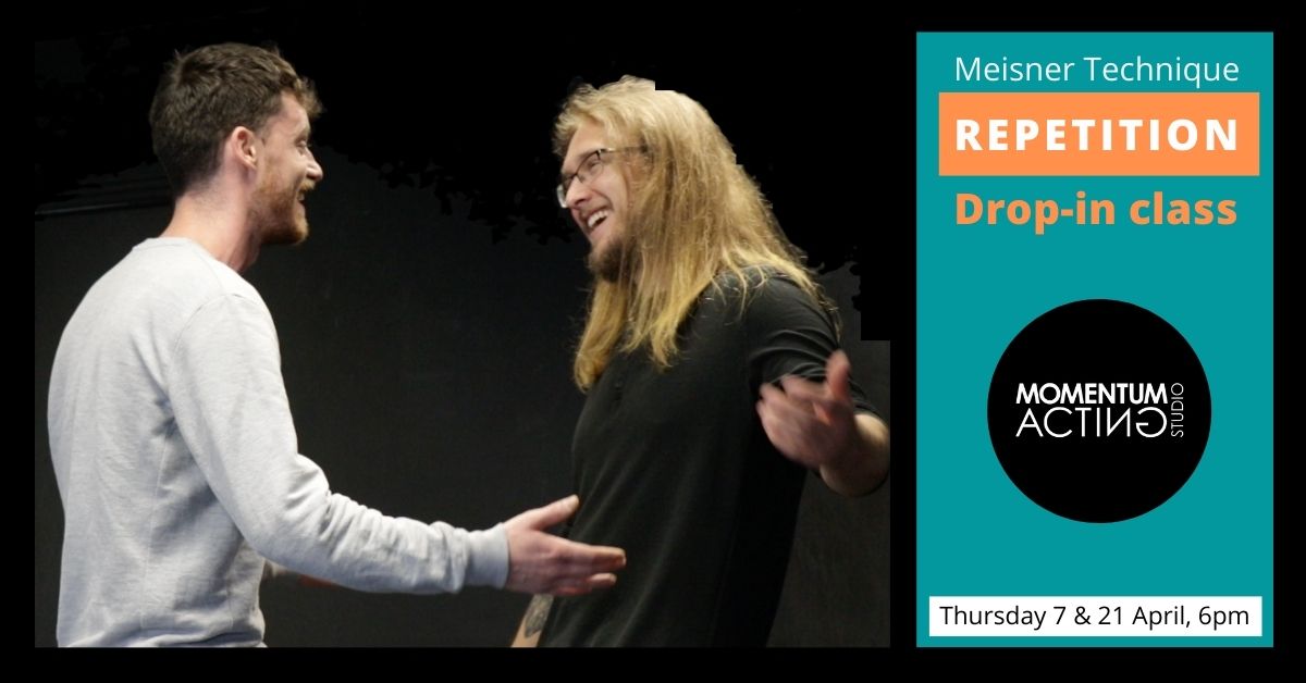 MomentumActing's tweet photo. Nurture your moment to moment #Acting #Spontaneity
& speak from your ❤️
REPETITION EXERCISES *
In Person Drop-in classes
Thursday 7 & 21 April, 6pm
Book @ 01 661 8975
https://t.co/zT8eS67sOn
(*): #MeisnerTechnique
#DublinActors #InTheMoment #RepetitionExercise #ActingClasses https://t.co/gCQGHgO7II