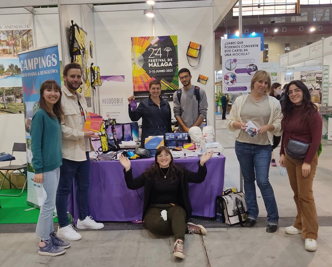 ArrabalAID's tweet photo. Hasta las 19 horas te esperamos hoy en @Fycma @NaturaMLG para mostrar la ilusión de @Hilodoble_, proyecto empresarial de #inclusiónsocial que busca generar mayor bienestar entre las personas vulnerables desde el respeto al entorno. 
#EconomíaCircular #Sostenibilidad https://t.co/AqfMYyfaaP