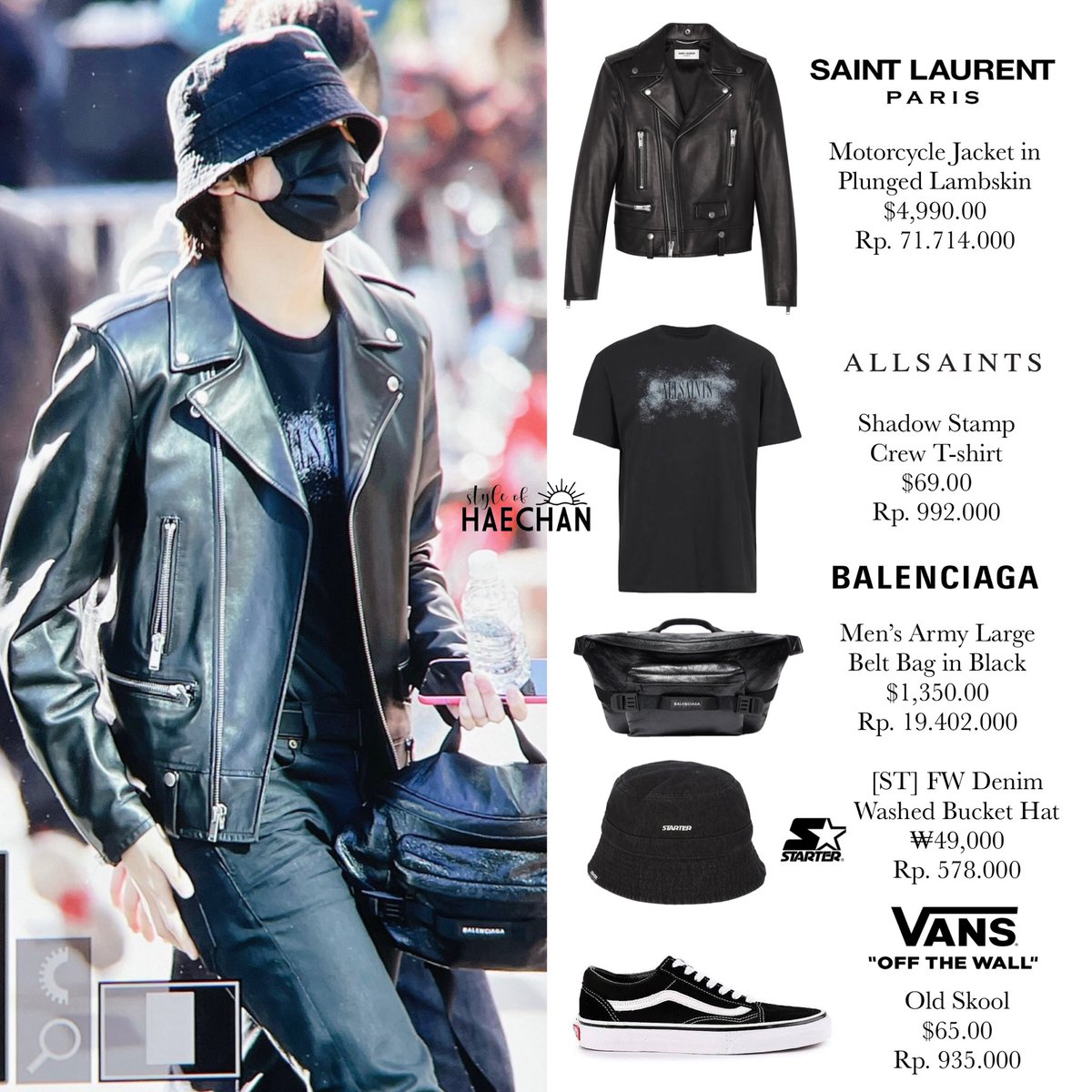 styleofhaechan's tweet photo. 220401 Haechan Music Bank Preview
#HAECHAN ‘s in YSL, ALL SAINTS, BALENCIAGA, STARTER, VANS
•
pic by : 0606_bear
•
#haechan #해찬 #엔시티 #nct #nct127 #nctdream #nctstyle #nctfashion https://t.co/xWJdj0Q5nE