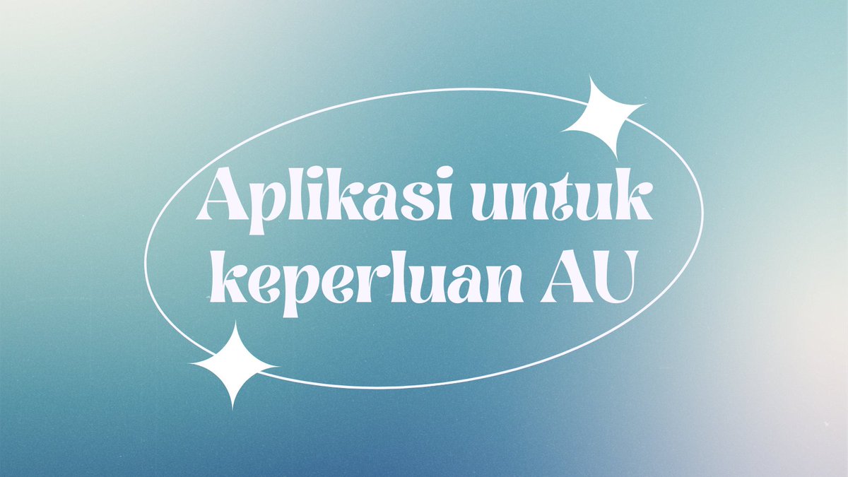 — 𝐀𝐏𝐋𝐈𝐊𝐀𝐒𝐈 untuk keperluan AU :
android user !¡ ’

#threadney ☆ a thread by kinney.