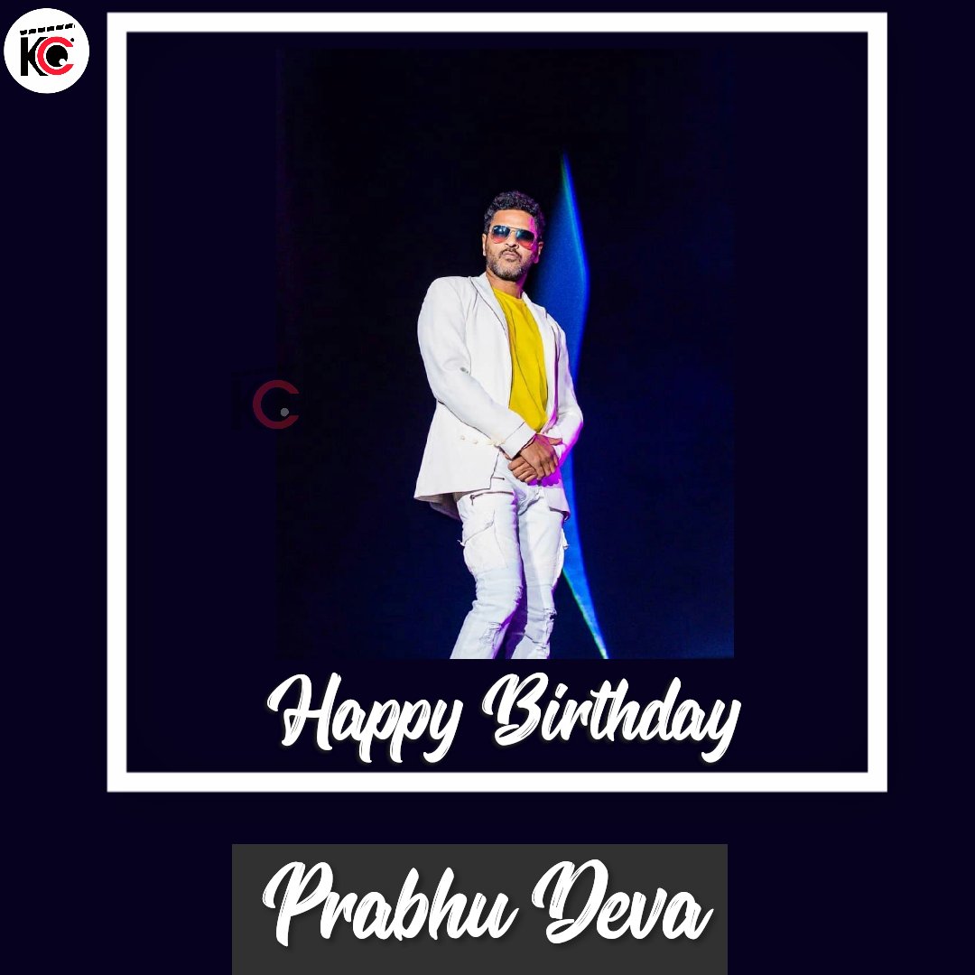 Happy Birthday Prabhu Deva      