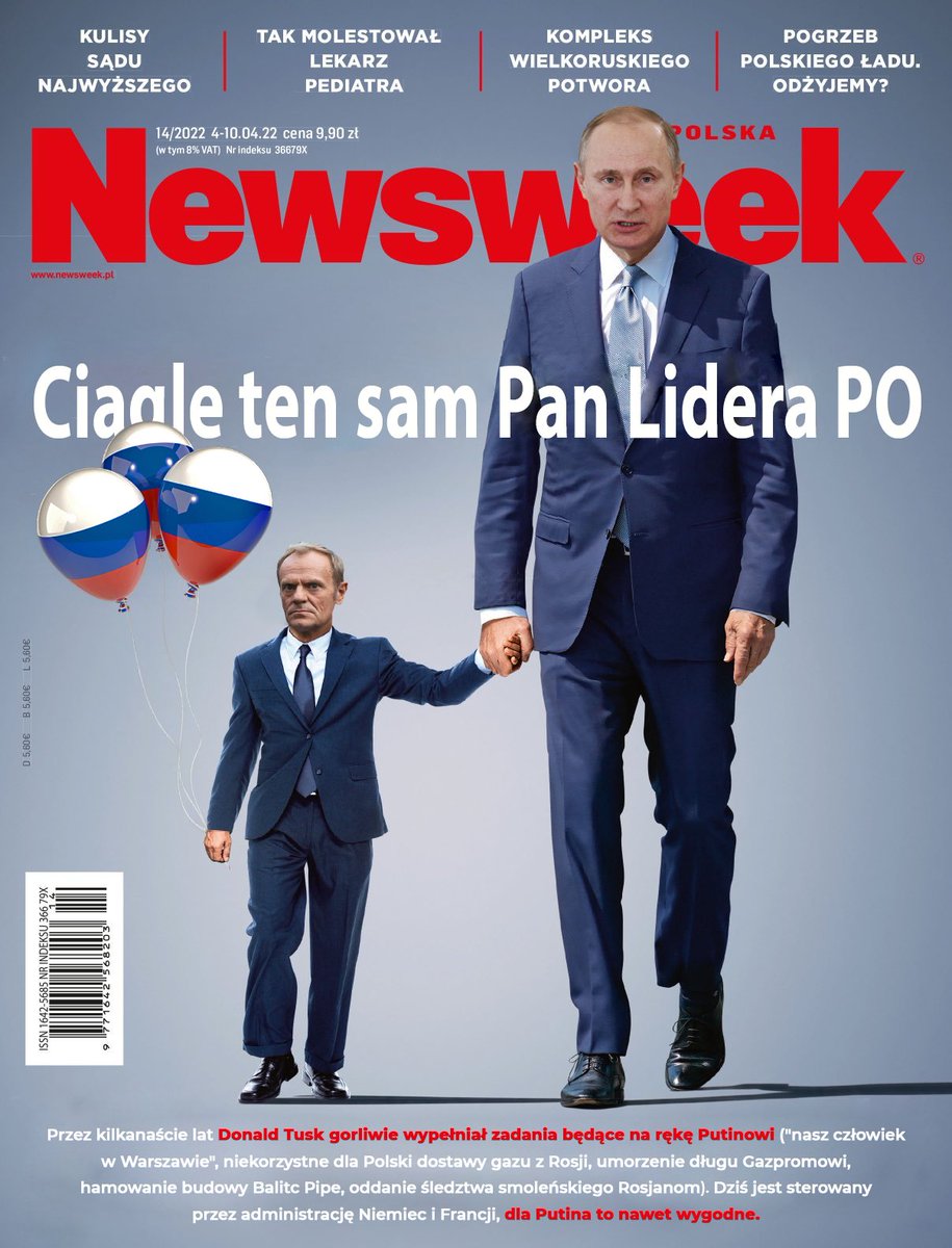 dinozaurow's tweet photo. Hej panie Lis - poprawiliśmy okładkę najnowszego #Newsweek . Nie trzeba dziękować - dla pana gratis!😉 https://t.co/PU5gcWQoSo