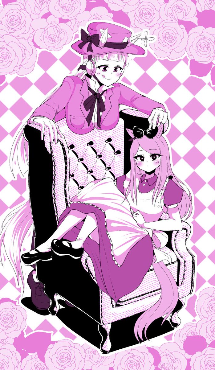 今日はマックちゃんの誕生日だからマックちゃんの絵を再掲させていただきますね…マックちゃんすき…🧁🐴 