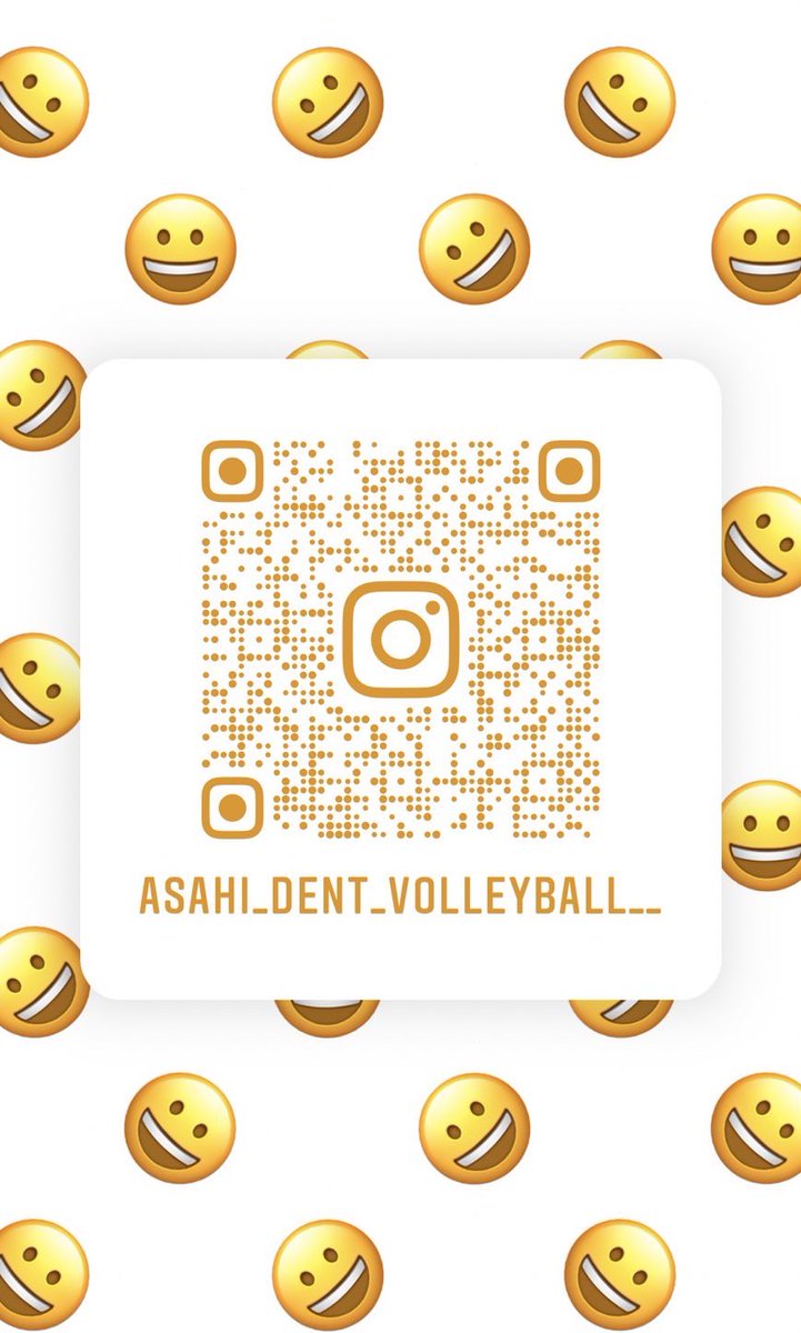 バレー部のインスタのアカウントになります！
よければフォローお願いします！
＃春から朝日大学