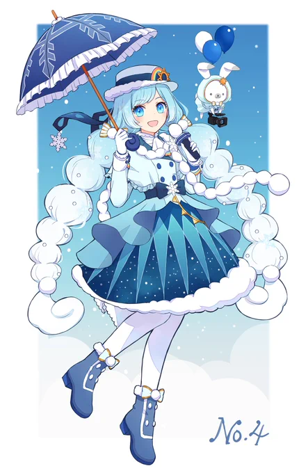 雪ミク候補4番お天気レポーターちゃん❄
自分でもちゃんと頭身高いVerを描いてみました!

投票サイト
https://t.co/ha8REiBZeL
ピアプロ
https://t.co/yzjcjR41Ky

#雪ミク
#雪ミク2023 
#SNOWMIKU2023 