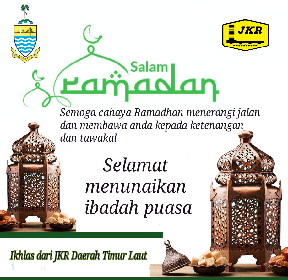 JKRTimurLaut's tweet photo. 03 April 2022 | 01 Ramadhan 1443H

Selamat Menyambut
𝐑𝐀𝐌𝐀𝐃𝐀𝐍 𝐀𝐋-𝐌𝐔𝐁𝐀𝐑𝐀𝐊 &amp;
Selamat Menjalani Ibadah Puasa

𝘪𝘬𝘩𝘭𝘢𝘴 𝘥𝘢𝘳𝘪𝘱𝘢𝘥𝘢;

YBrs. Ir. @AzzamSobry, Jurutera Daerah @JKRTimurLaut serta seluruh warga kerja. 

@PetraJayaMP @IrZulkefly @Nadzri_majid https://t.co/MtuAfxjkC0