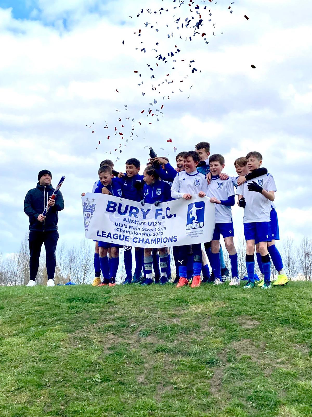 Bury FC Foundation on Twitter: "RT @buryfcss: 🔵⚪️🎉Comgratulations How