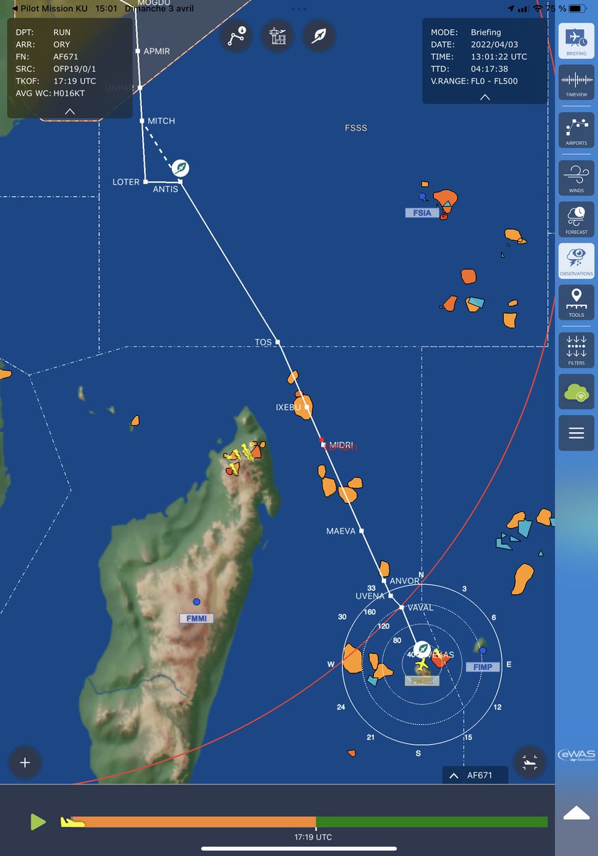 zepyaf's tweet photo. Après 36h de repos, une deuxième nuit en vol nous attend - retour RUN ORY #AF671 en 11h15. 
J’espère vraiment revenir bientôt, avec plus de temps sur place et moins de pluie… #PilotLife https://t.co/xrAnmvBiJs