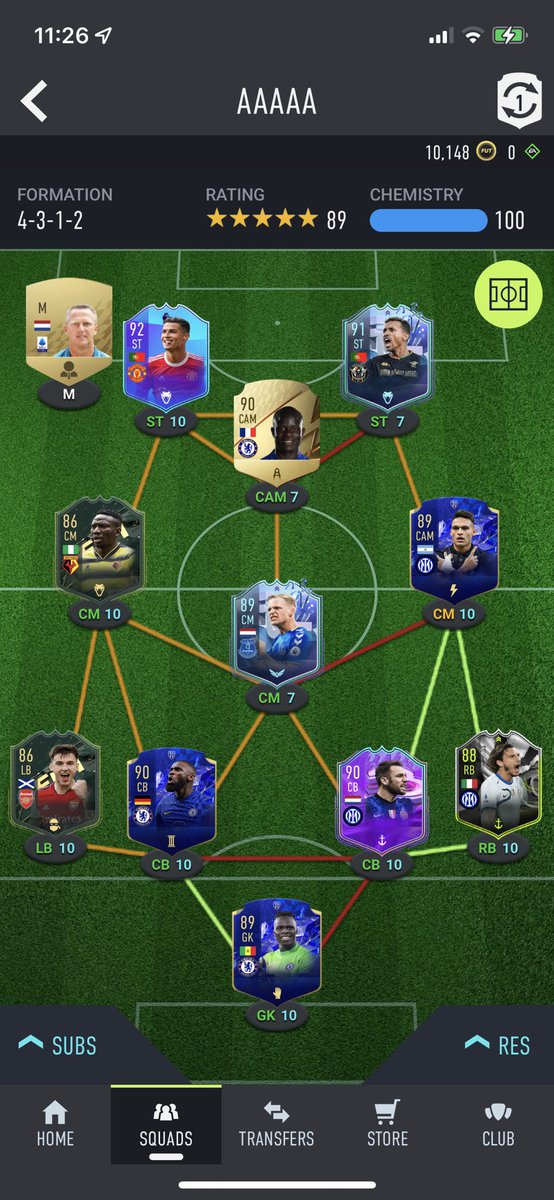 nathanraynor192's tweet photo. @sbc_tips Any upgrades Kante,Nani,VDB,rudiger,mendy,tierny all tradeable https://t.co/19vZS6gFZM