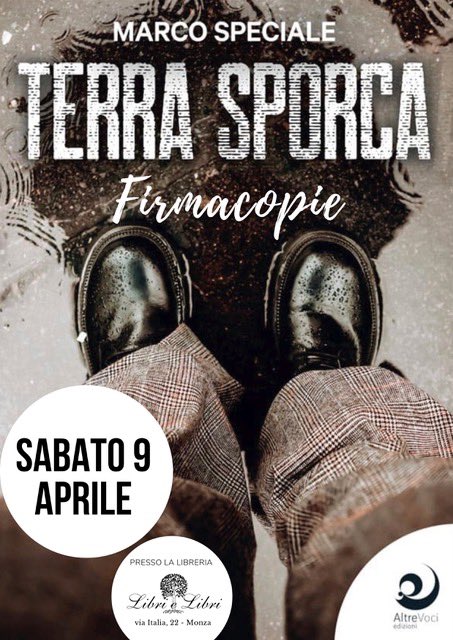 MarcoSpeciale2's tweet photo. Monzesi (e non solo), vi aspetto. Sabato, Libreria Libri e Libri. https://t.co/vd2FpXVcjk