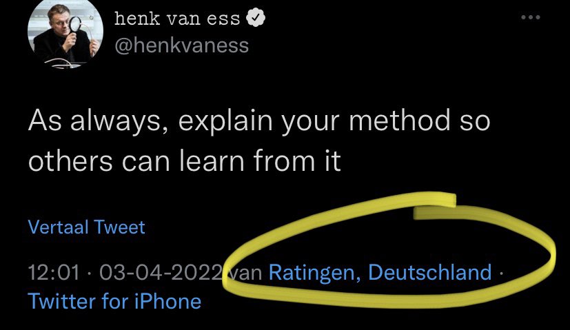 Wessel van Hoek tweet media