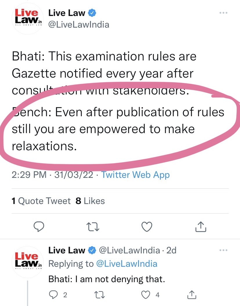 HermeticJai's tweet photo. Honourable SC has asked GoI to “re-examine” the feasibility of granting #UPSCExtraAttempt after taking into cognisance that it is indeed feasible to grant such relief under Regulation 4 of the IAS Regulations, 1955. DRSC is in support too.⁦@PMOIndia⁩ ⁦@ShashiTharoor⁩ https://t.co/9hQh7DgZCa