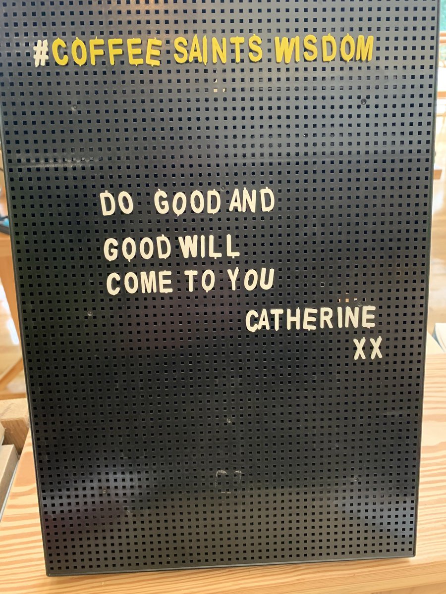 coffeesaints's tweet photo. Here’s some #CoffeeSaintsWisdom for you on this beautiful Sunday! 💛☕️😇
#WiseWords #DoTheRightThing #GoodAdvice #BeASaint #DoGoodBeBetter https://t.co/BJ6QZYxmkj