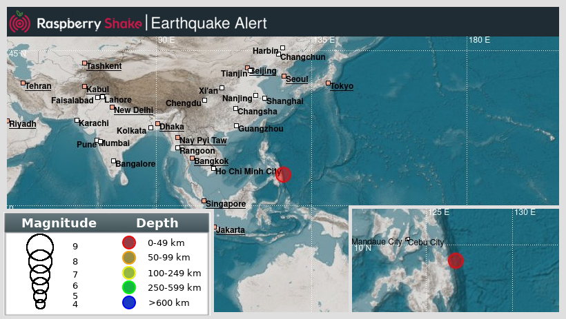 raspishakEQ's tweet photo. Preliminary M5.5 #earthquake 48km/30miles from #Bayabas, in #Philippines, 2022-04-03 10:24 UTC by @raspishake network.
Join the largest #CitizenScience #seismograph community ➡️ https://t.co/Y5O0dgJqJF
EVENT ➡️ https://t.co/qO17QgB25Y https://t.co/AvDCH34vkr