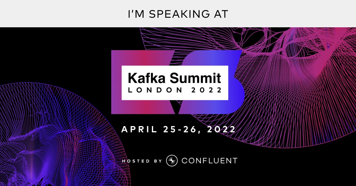 jumpja's tweet photo. I'm speaking at Kafka Summit London on April 25th.
#kafkasummit https://t.co/h79arJASHD