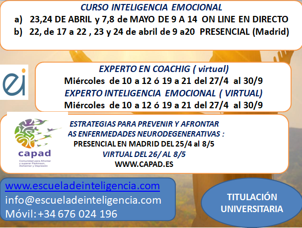 Escuela_IE's tweet photo. ¿Quieres PREVENIR Y AFRONTAR POSIBLES ENFERMEDADES NEURODEGENERATIVAS, FIBROMIALGIA , DEPRESIÓN Y ANSIEDAD? https://t.co/XhchsmZW9g