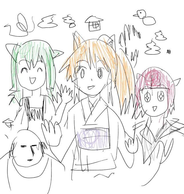 素の画力が低すぎる・・・ 