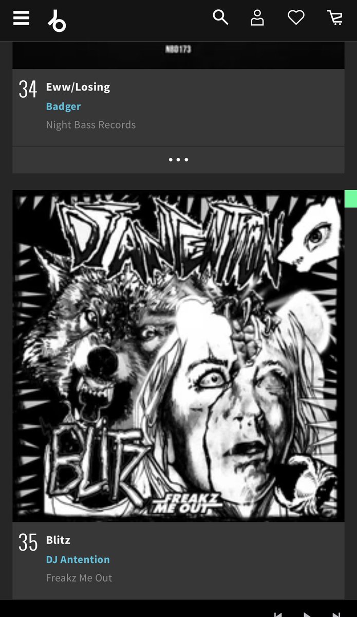 OMG you are awesome! 3 days left after Re-release and 9 years old "BLITZ" on top 100 Beatport releases
#35 of Bass House
#41 of Dubstep

beatport.com/release/blitz/…