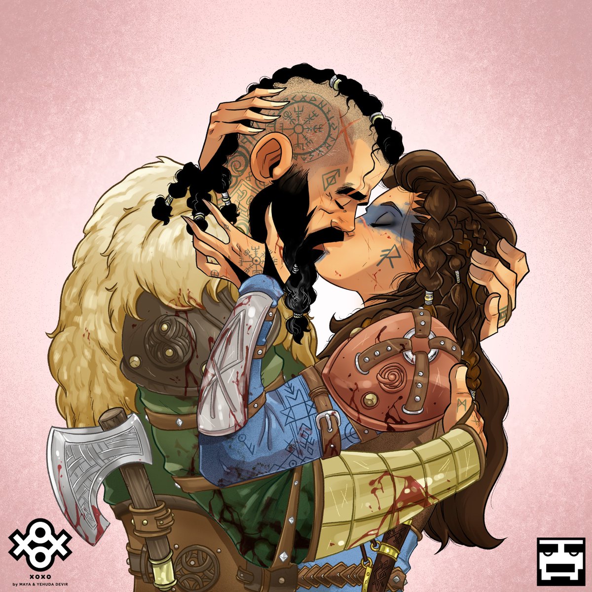 Any Interaction with this post will be considered for WL role!!!!
Check it out!  A brand new couple for our exclusive 
<a href="/xoxonft_io/">XOXO</a>
 collection!
Discord link in bio 

#judedevir #mayadevir #xoxo #xoxonft #oneofthosedays #nft #powercouple #UtilityNFT