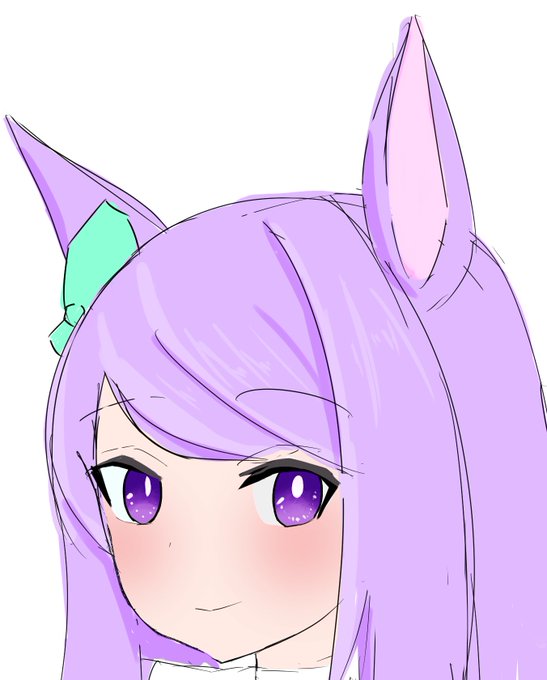 気が向いたからお絵描きしてるけど、マックちゃん美人よね 