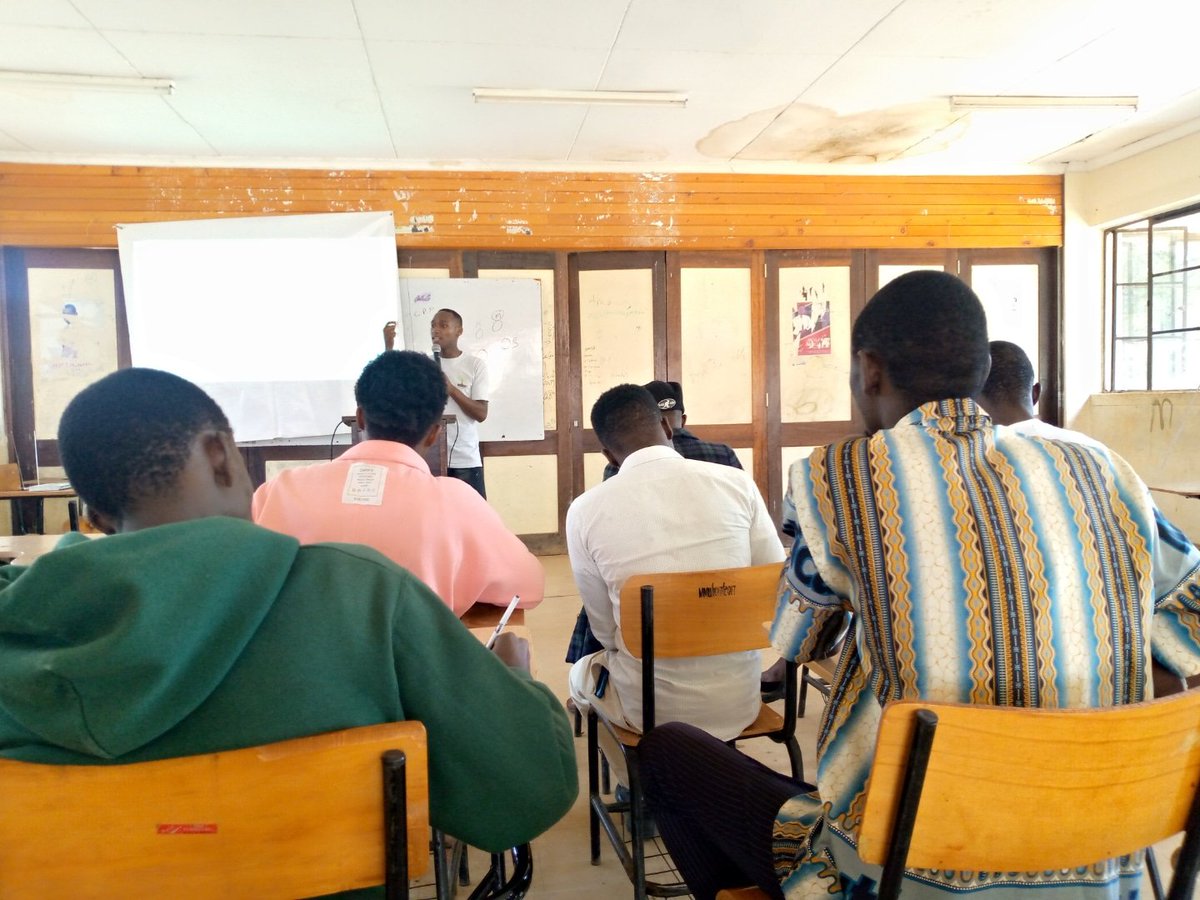 Dream Rise Foundation (@dream_rise_f) on Twitter photo Currently, our Founder <a href="/royford_mutegi/">Royford Mutegi, Mwenda</a> facilitating a session on Self Awareness to the HIC organization. One of our objectives is to organize and conduct capacity building for lifelong learning sessions to university and fresh graduate students. Currently, our Founder <a href="/royford_mutegi/">Royford Mutegi, Mwenda</a> facilitating a session on Self Awareness to the HIC organization. One of our objectives is to organize and conduct capacity building for lifelong learning sessions to university and fresh graduate students.