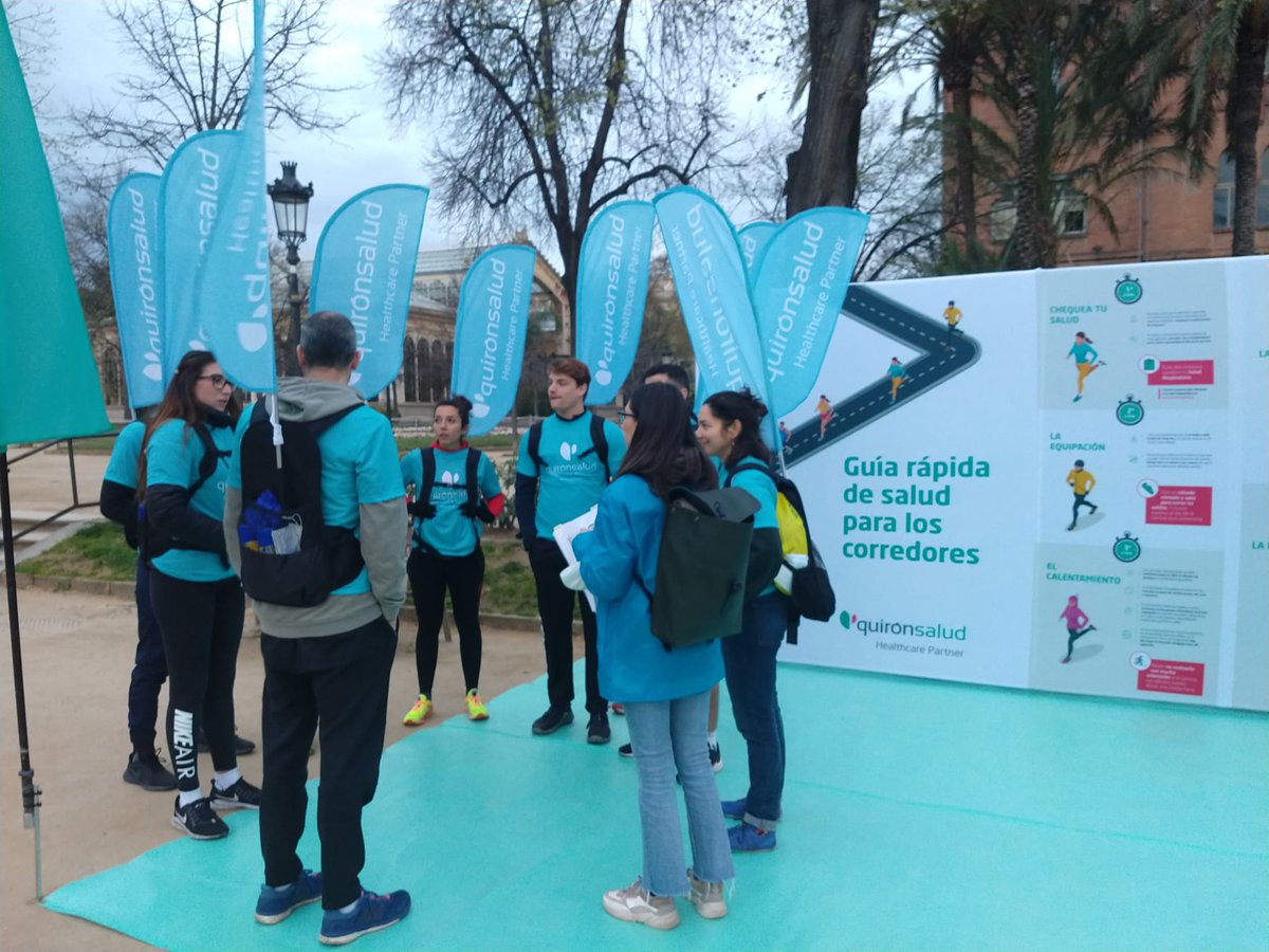 quironsalud's tweet photo. ¡#LaSaludDelDeporte también con la @mitjabarcelona, la prueba que recorre los lugares más emblemáticos de Barcelona! Hemos estado presentes como Healthcare Partner para velar por la #salud y las necesidades de los corredores #TimeToBeTheFirst https://t.co/pP4Qjy45UG