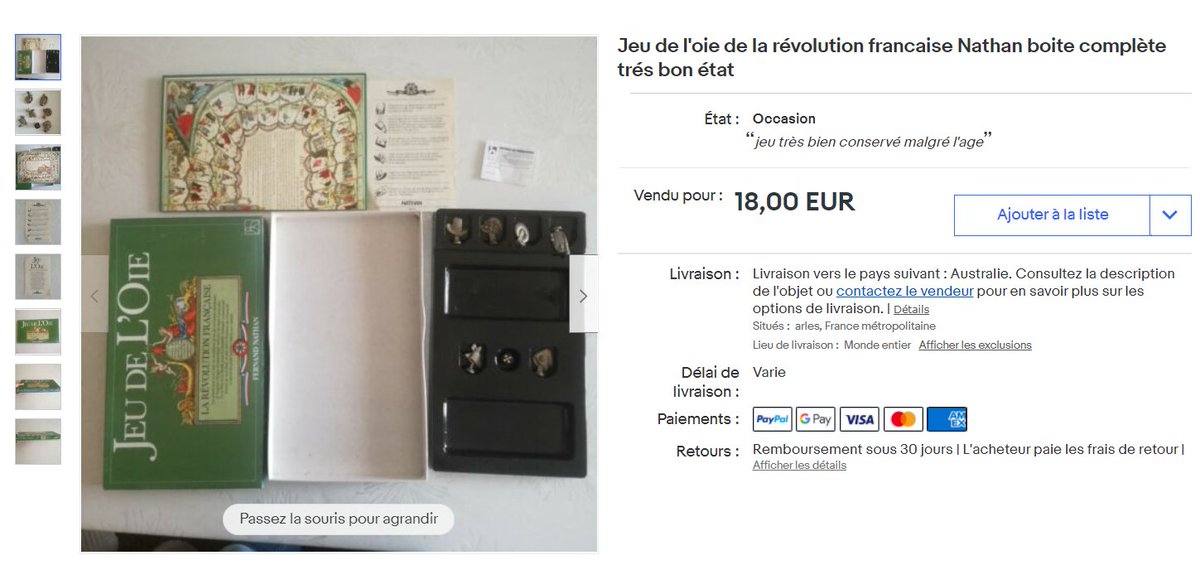 vanweringh's tweet photo. Teachers of the #FrenchRevolution... I just did a thing. I have just bought a board game from France. No idea if it's any good. It looks good! Having it shipped to my fam in Les Pays-Bas, picking it up in July. I'll let you know what it's like! #VCERevolutions #Historyteacher https://t.co/vJYZx4QXC7