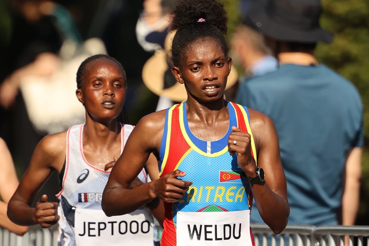 Nazret Weldu won the Daegu Marathon today in an Eritrean record of 2:21:56.

She also holds the Eritrean record at 400m (54.99!) and a few other distances in between. Remarkable range.