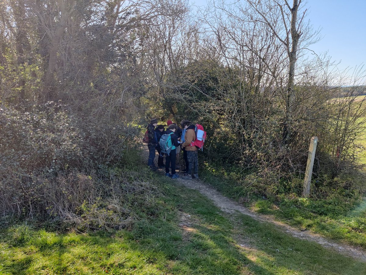 WorthingHighDoE's tweet photo. Great to get out in the sun for the first training walk. All doing well! https://t.co/si29iWOJ7T