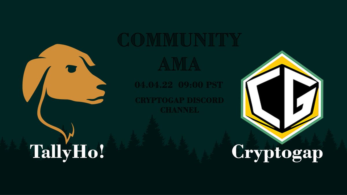 Icryptogap's tweet photo. We will be hosting an AMA with
@TallyCash
on April . 4 , 09:00 PST - 20:30 GMT +3:30 in our discord
like & RT , add #cryptogap and #tallyCash
Discord link in bio https://t.co/G4lzbrXdcF