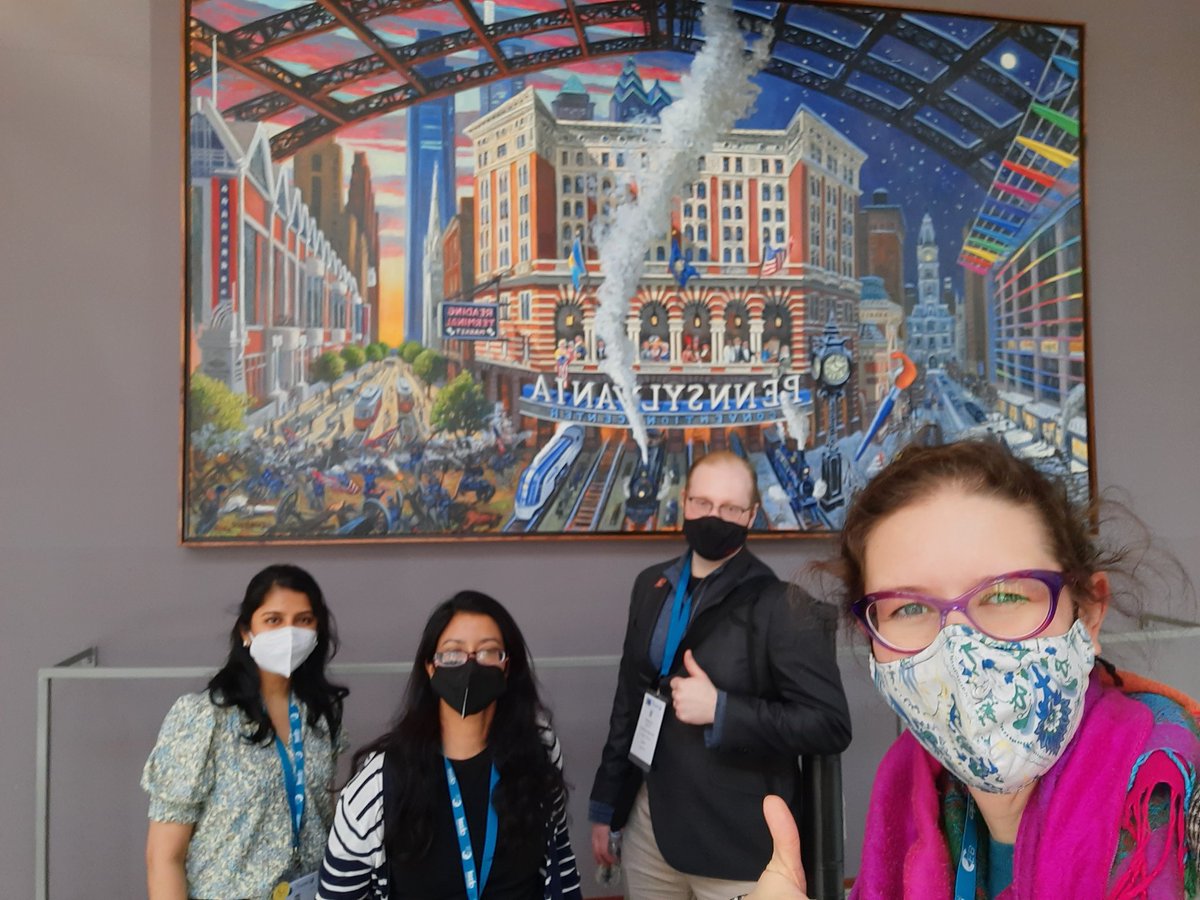kwiatek_joanna's tweet photo. Ready for #day2 of #ExpBio @ASBMB Great to be in #Philly in person with @RutaJog @spkhondker  Geordan Stukey    
#yeast #lipids #Research #meeting #awesome https://t.co/Jd9pvvsl6K