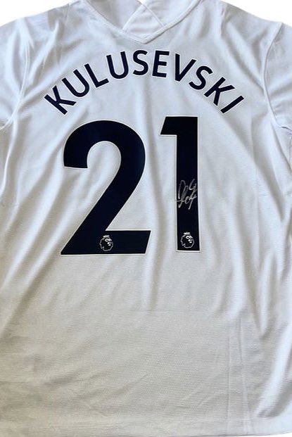 If Dejan Kulusevski scores first against Newcastle we’ll giveaway his signed #Spurs shirt. Complete with Certificate of Authenticity. #TOTNEW To enter 👇 🔄 Retweet this tweet ✍️Tag a Spurs supporting friend 🤝 Follow us Good luck!