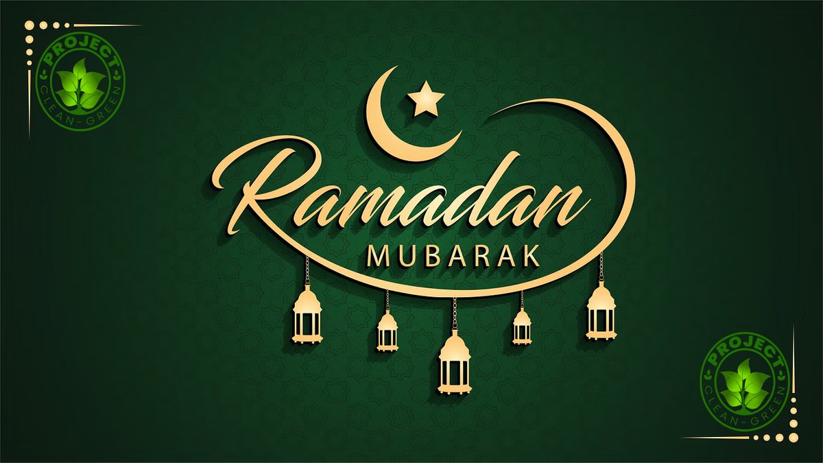 <a href="/ProjectCleanGr1/">Project Clean-Green</a> wishes all the Muslims across the globe, a happy Ramadan Kareem.

#RamadanMubarak