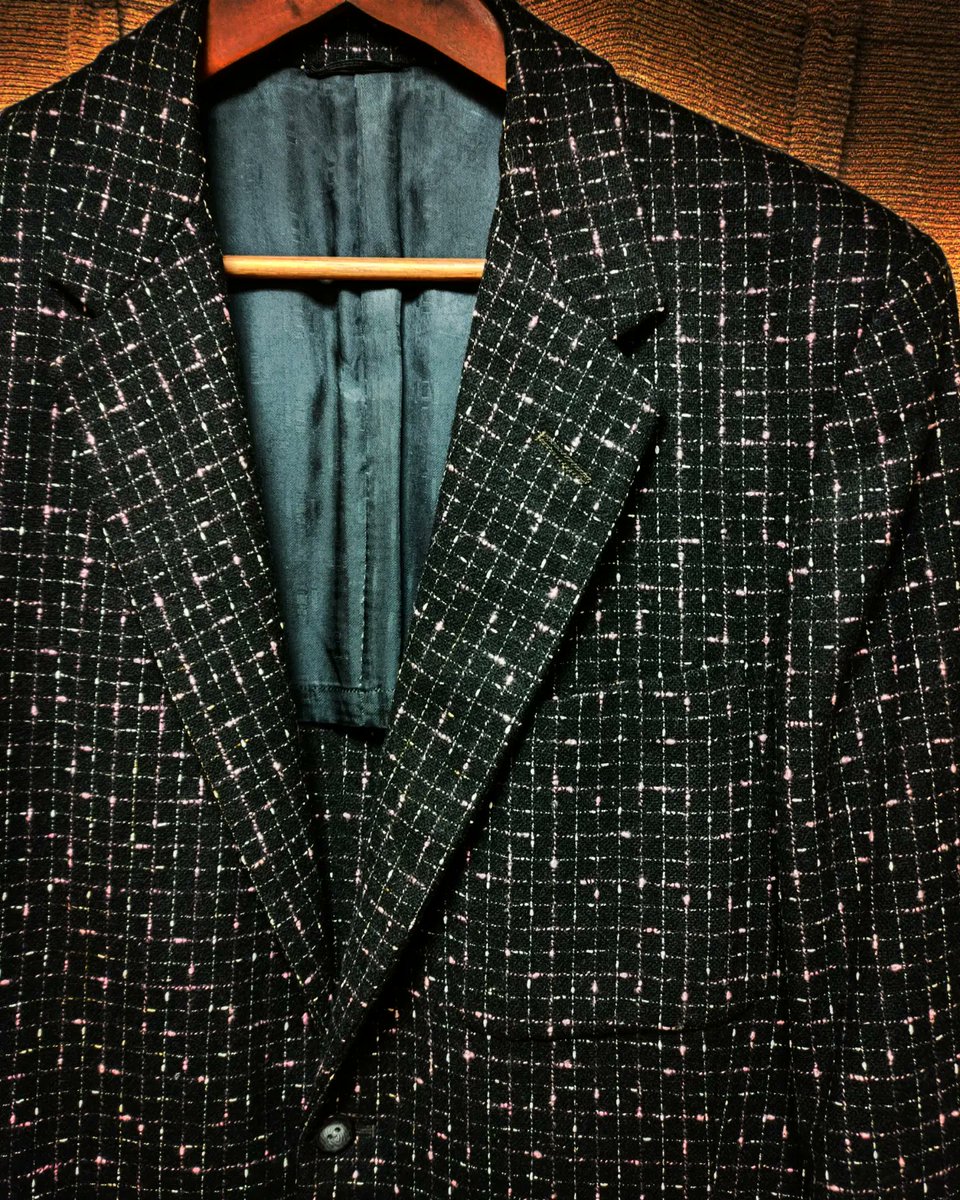 YosukeFunabashi's tweet photo. Vintage 1950s Good Shire Clothes Fleck Wool Jacket!
#706union
#50sstyleclothing
#vintageclothing
#elvisstyle
#hollywoodjacket
#fleckjacket
#warpandwoof
#midcentury
#fleckpattern
#blackandpink
#ElvisPresley https://t.co/UPvR4TeMUw
