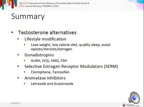 Impact of Covid 19 on male reproductive health by Dr Ranjith Ramasamy

Covid 19 infection
1. A risk factor for ED
2. Decrease spermatogenesis
3. Can lead to hypogonadism
4. Vaccination does not negatively impact sperm parameters