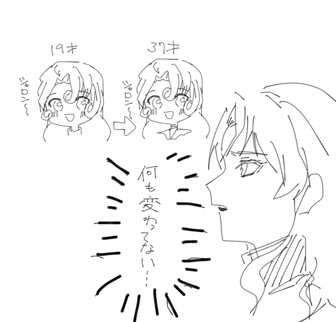辛うじてデータが残っていたコナン絵 