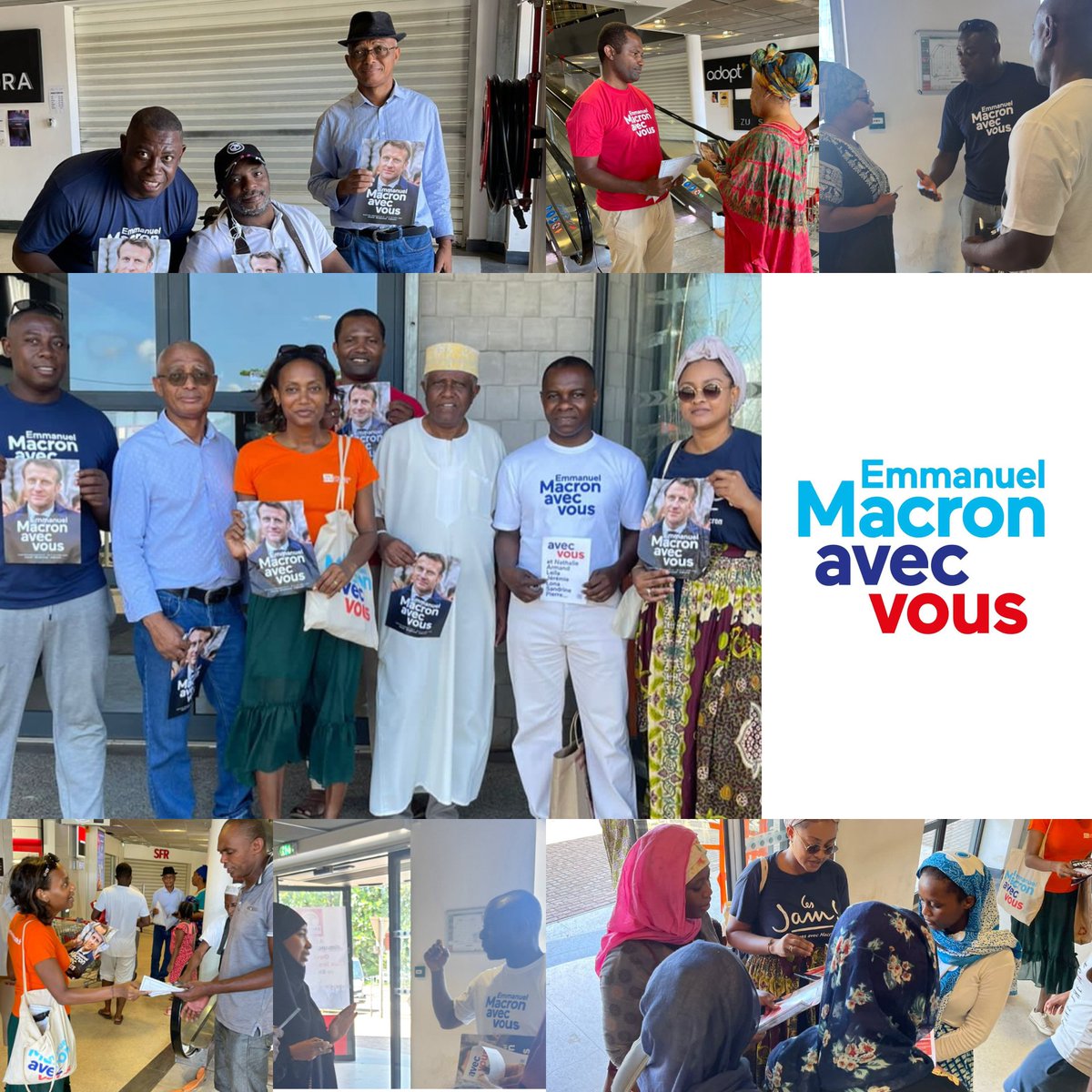 modem976's tweet photo. 🟧J-7 : @avecvous ce dimanche matin au marché paysan sur le parvis de la MJC et au centre commercial Baobab en ce 1er jour de Ramadan.
Les élus de Mamoudzou, les parlementaires et les responsables politiques de la majorité présidentielle locale étaient à votre écoute. https://t.co/tBo2xd7AKO