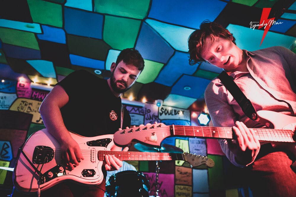 LyndaMcKennaPh1's tweet photo. @pseudocoolmusic the other weekend AT @CwrwBar  go listen to their Shut Up and GO single...in all the usual places. Punk Group from Maesteg. Fact: drummer  Shay ,hit the drums so hard his hand bled! #punk #pseudocool #lyndymacphotos #punkrock #livemusic #livemusicrocks https://t.co/VhSxaAoBRn