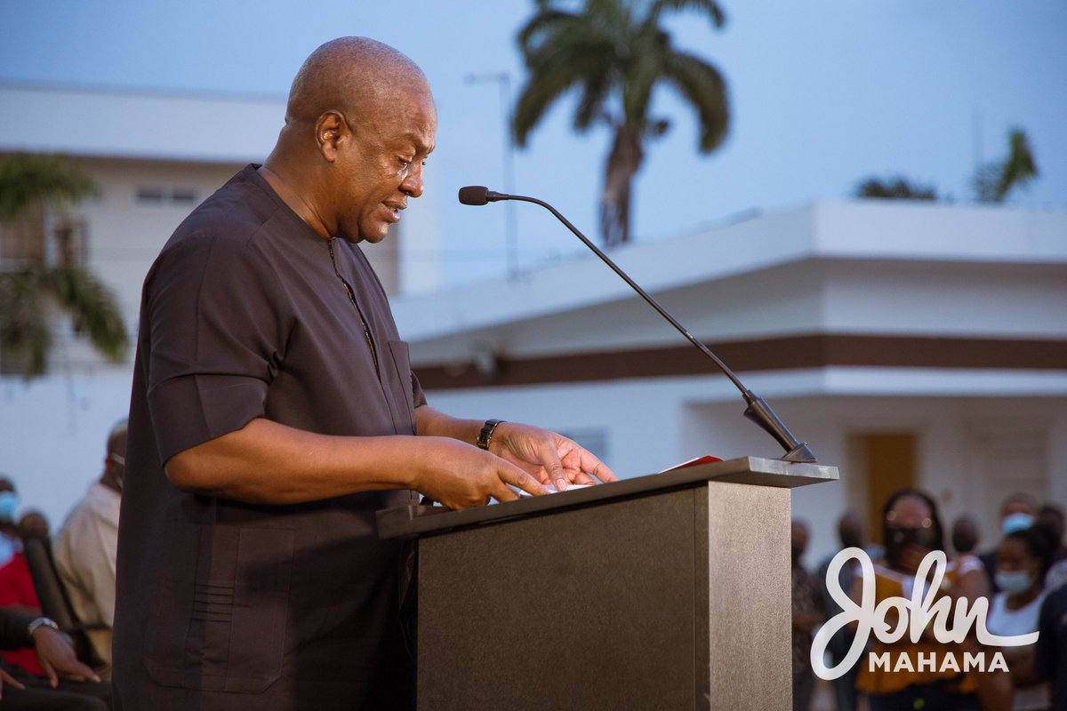 JDMahama tweet picture