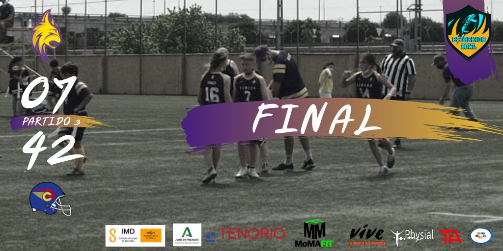 Sevilla_Linces's tweet photo. Derrota de Linces ante @camioneroscosla
 🚛💙🤍 que han ganado sus cuatro partidos de la Extrekids Bowl 🏈🚩

📺 https://t.co/mmbVA1i718

📸 Inma Adame

#ExtrekidsBowl2022 #VillanuevadelaSerena #FlagFootball #FlagisLife https://t.co/9YYl5dNHe0