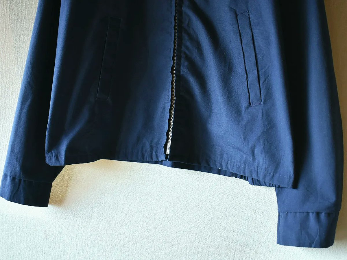 Rinceaux1's tweet photo. 【 used 】
70~80's JC Penney serval zip drizzler jacket

#rinceaux
#jcpenney
#usedclothing
#70sfashion
#swingtop
#navyjacket
#servalzip https://t.co/2IxePf6WZz