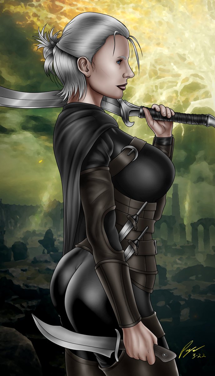 BadHunter115's tweet photo. The elden ring content has been flowing pretty good i think! i have a few more in mind BUT we will be bleeding back into some good old bloodborne stuff soon! already working a little pinup for #BloodborneKart as we speak!
#smutnetwork #badhunter #nsfwartist #ArtistOnTwitter https://t.co/zvW6meBWME