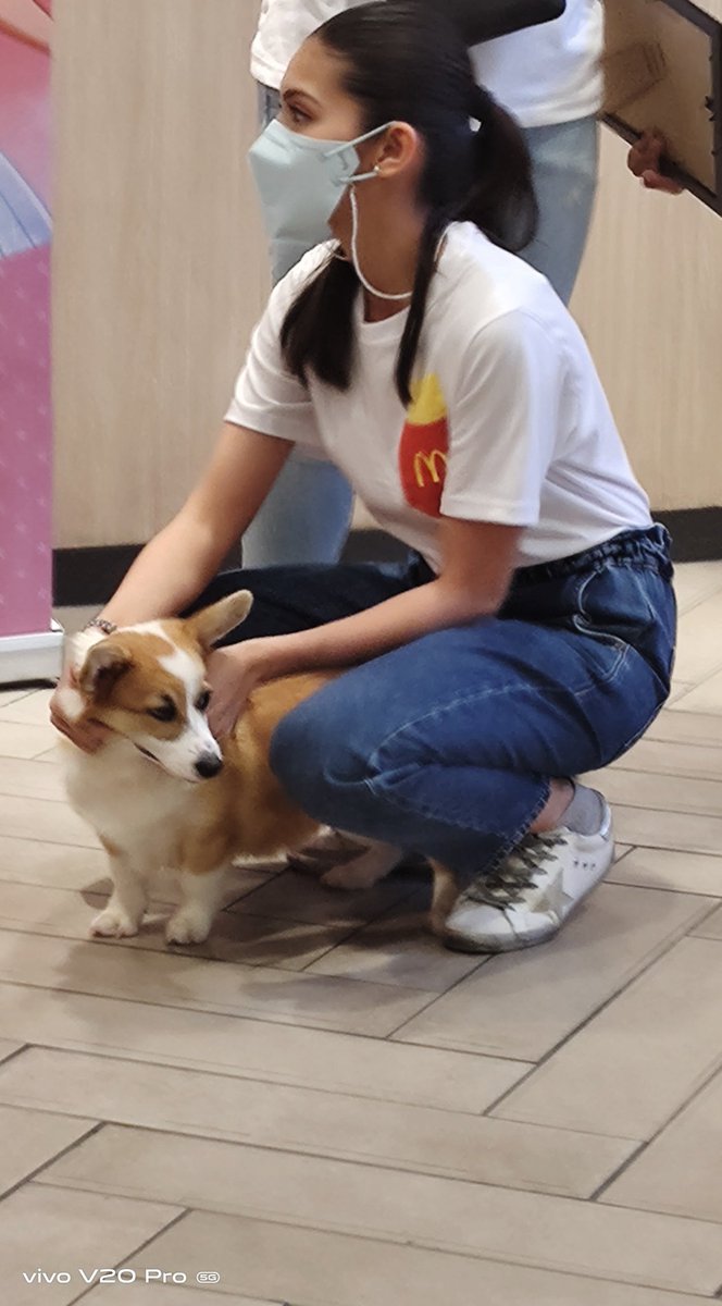 elsma29's tweet photo. Happy 1st Anniversary McDonald's Pulong Buhangin🍗🍟🎉

Maine with Coco🦮
@mainedcm 
#MaineMendoza https://t.co/K38f5GeNd4